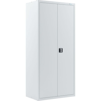 Шкаф металлический (архивный) для документов ШХА 850 (50) (светло-серый, 850х500х1850 мм)