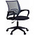 Кресло офисное Easy Chair 396 LT серое/черное (сетка/ткань, пластик)