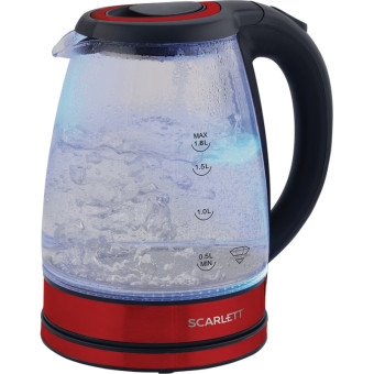 Чайник электрический Scarlett SC-EK27G85 красный