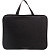 Папка-портфель тканевая Attache A4 черная (360x20x270 мм, 1 отделение) ручка из тесьмы