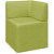 Модуль диван угловой Kit светло-зеленый (ткань, 570х570х750 мм)