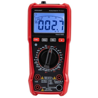 Мультиметр универсальный R135D REXANT (13-3151)