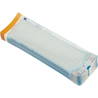 Пакет для стерилизации Клинипак для паровой и газовой стерилизации 90 х 270 мм (200 штук в упаковке)