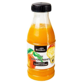 Сок ВкусВилл ананас с мякотью манго 0.25 л