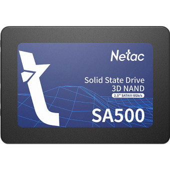 SSD накопитель Netac SA500 480 ГБ (NT01SA500-480-S3X)