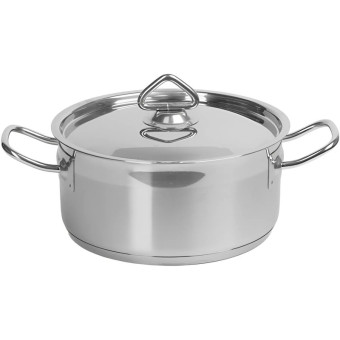 Кастрюля 3 л нержавеющая сталь с крышкой