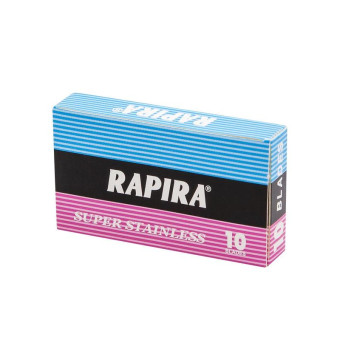 Сменные лезвия для бритья Rapira Classic (10 штук в упаковке)