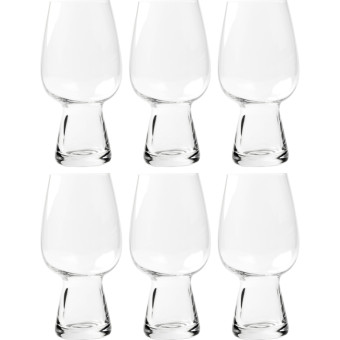 Набор стаканов пивных MGline стеклянных 560 мл (6 штук в упаковке)