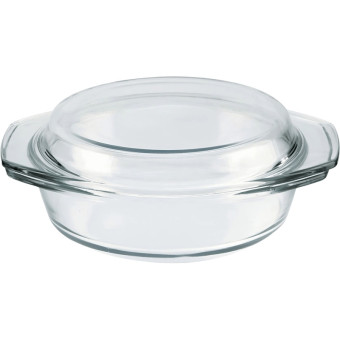 Кастрюля Appetite 2.5 л стекло с крышкой