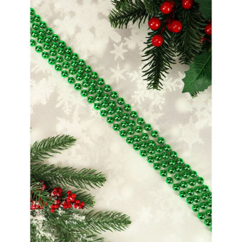 Новогоднее украшение Miland Яркий праздник 1 см зеленые