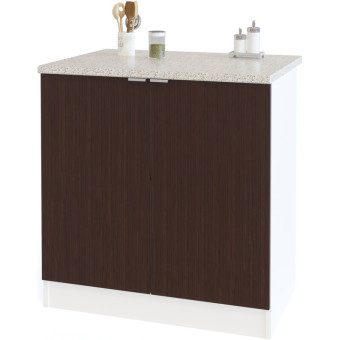 Шкаф напольный Сокол ТК-08 (венге, 800x600x850 мм)