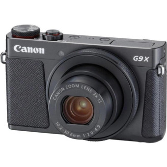 Фотоаппарат Canon PowerShot G9 X Mark II черный (1717C002)