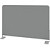 Экран к столу Metal System Style Б.ТЭКР-60 с креплением боковой (серый, 600х28х390 мм)