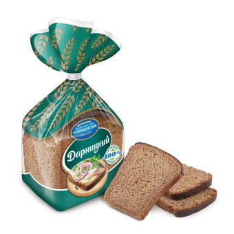Хлеб Коломенский Дарницкий половина нарезка 350 г