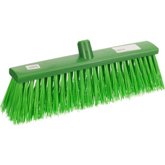 Щетка для пола FBK 40 см жесткая щетина (зеленая)