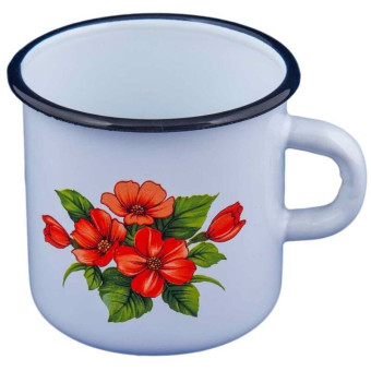 Кружка Сибирские товары эмалированная сталь 400 мл