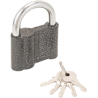 Замок навесной Аллюр ВС1Ч-480 76 мм серый