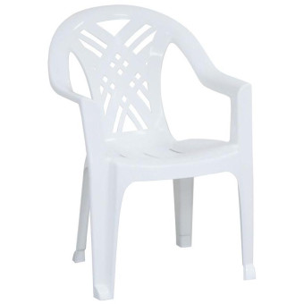 Кресло пластиковое Престиж-2 №6 белое