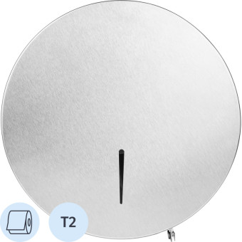 Диспенсер для туалетной бумаги Topfort металл серебристый