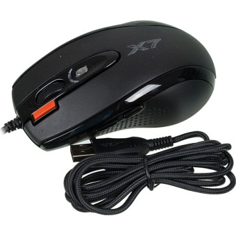 Мышь игровая A4tech XL-750BK черная (XL-750BK USB)