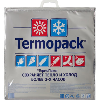 Термопакет Termopack Биг Премиум 3-х слойный металлизированная пленка  серебристый 60x55 см