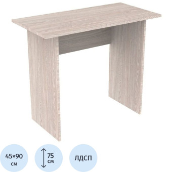 Стол компьютерный Сула (шимо светлый, 900х450х750 мм)