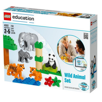 Конструктор базовый Lego Education Дикие животные Duplo 45012