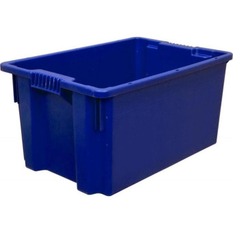 Ящик (лоток) универсальный из ПНД 600x400x300 мм синий