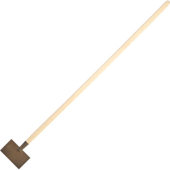 Ледоруб-скребок Рустрейд ЗИ-00214 сварной 15 см с деревянным черенком 140 см 1.05 кг