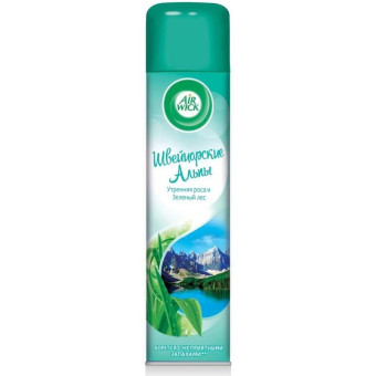 Освежитель воздуха Air Wick Швейцарские Альпы: Утренняя роса и Зеленый лес 290 мл