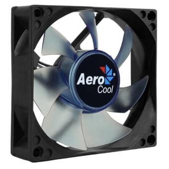 Вентилятор для компьютера Aerocool Motion 8 Blue-3P 80x80 мм