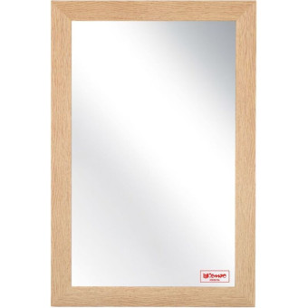 Зеркало настенное Комус Мебель НБ69 (бежевый, 400х600 мм)