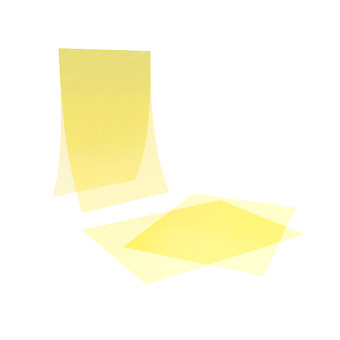 Карман-протектор PP A4 пластиковый антибликовый желтый (10 штук в упаковке)