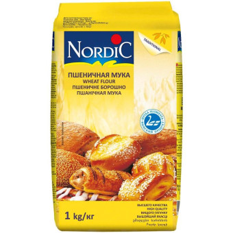 Мука Nordic пшеничная 1 кг