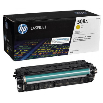 Картридж лазерный HP 508A CF362A желтый оригинальный