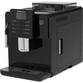 Кофемашина с капучинатором BigTech EСM301B чёрная