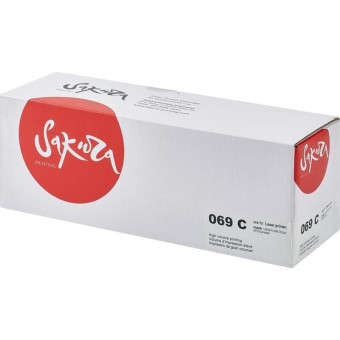 Картридж лазерный Sakura 069C 5093C002 для Canon голубой совместимый Картридж лазерный Sakura 069C 5093C002 для Canon голубой совместимый