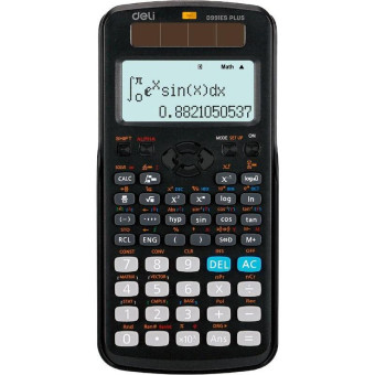 Калькулятор научный Deli ED991ES 12-разрядный 417 функций 172x83x18 мм (подходит для ЕГЭ)