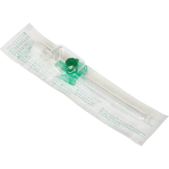 Катетер периферический Vasofix Braunule с дополнительным портом 18G  (1.3х33 мм, 50 штук в упаковке)