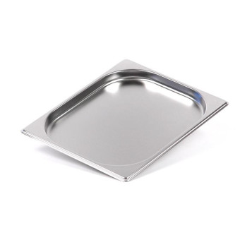 Гастроемкость Luxstahl GN 1/2 32.7x26.5x2 cм 1.25 л нержавеющая сталь