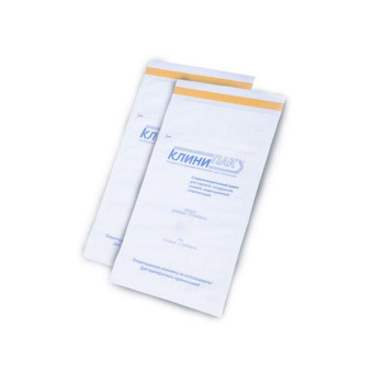 Пакет для стерилизации Клинипак для паровой/воздушной стерилизации 300x390 мм (100 штук в упаковке)
