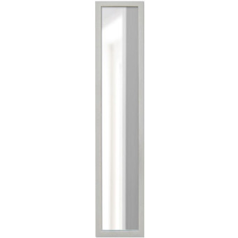 Зеркало в раме ПЛС (бежевый, 390х1590 мм, прямоугольное)