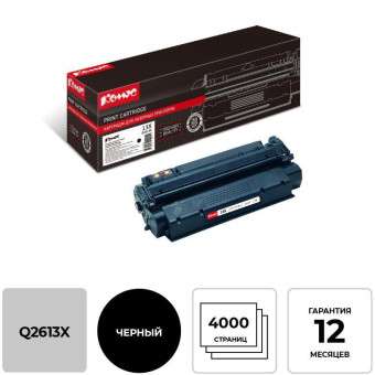 Картридж лазерный Комус 13X Q2613X для HP черный совместимый повышенной емкости