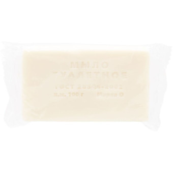 Мыло туалетное 100 г (в прозрачной пленке)