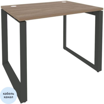 Стол прямой Onix-О (дуб аризона/антрацит, 980х720х750 мм)
