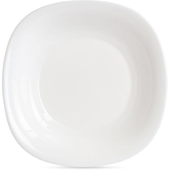 Тарелка суповая стекло Luminarc диаметр 210 мм белая 24 штуки в упаковке (артикул производителя N6802)