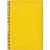 Бизнес-тетрадь Attache Bright colours A4 96 листов желтая в клетку на спирали (220x297 мм)