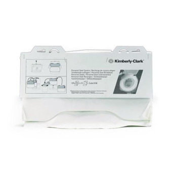 Одноразовые покрытия на унитаз Kimberly-Clark 6140 (12 упаковок по 125 штук)