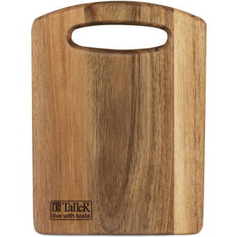 Доска разделочная TalleR деревянная 19.8х14.5х1.5 см