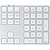 Клавиатура беспроводная Satechi Extended Keypad (ST-XLABKS)
